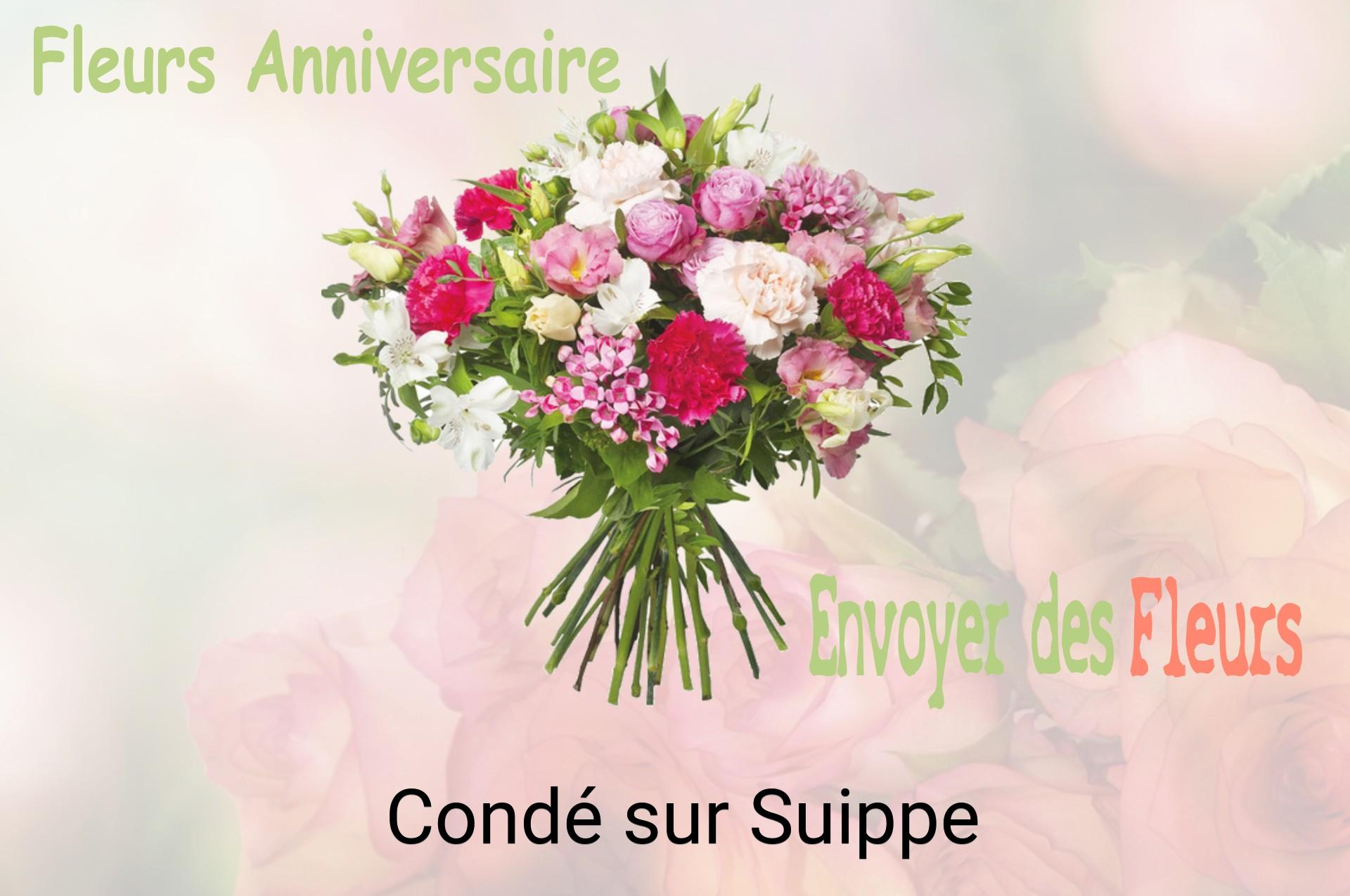 Bouquet de fleurs d’anniversaire livré à Condé-sur-Suippe